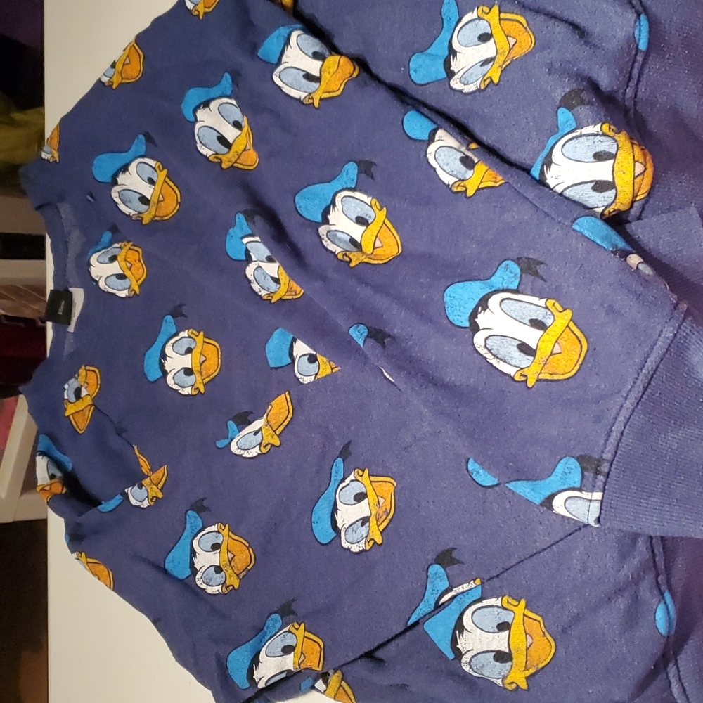 Donald Repeating Pattern Sweatshirt - image 1